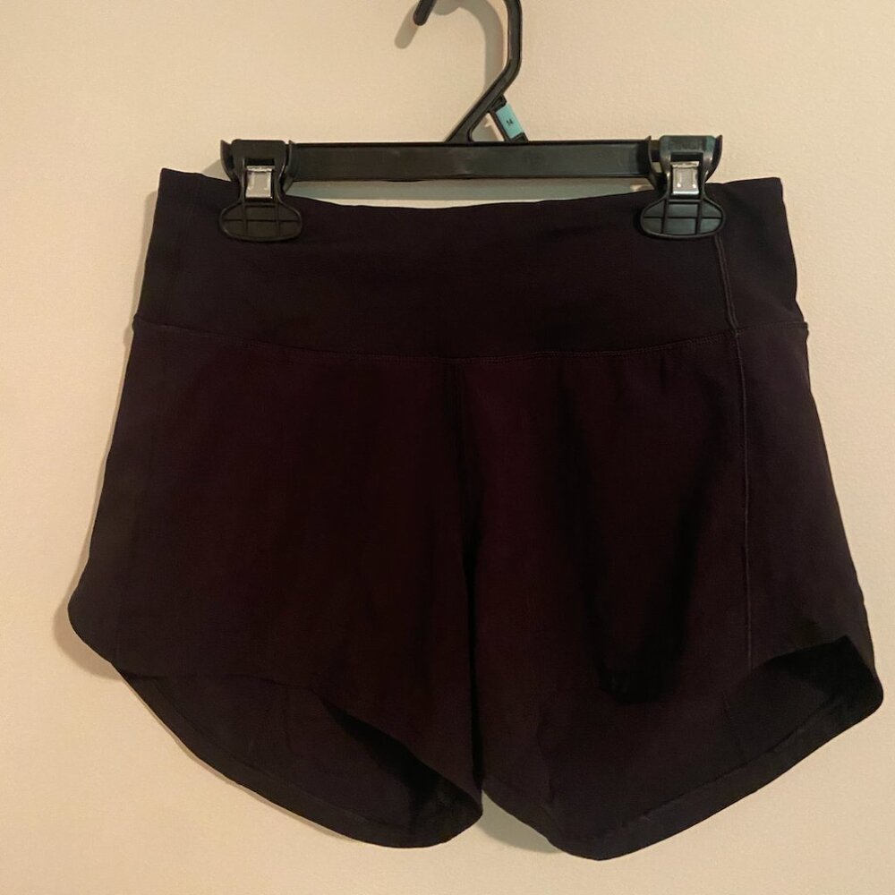 lululemon speed up low rise 4in shorts